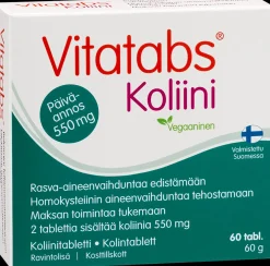 Vitatabs Koliini koliinitabletti 60 tabl