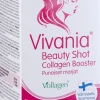 Vivania Beauty Shot Collagen Booster Punaiset marjat Aminohappo - hyaluronihappo - sinkki 500 ml