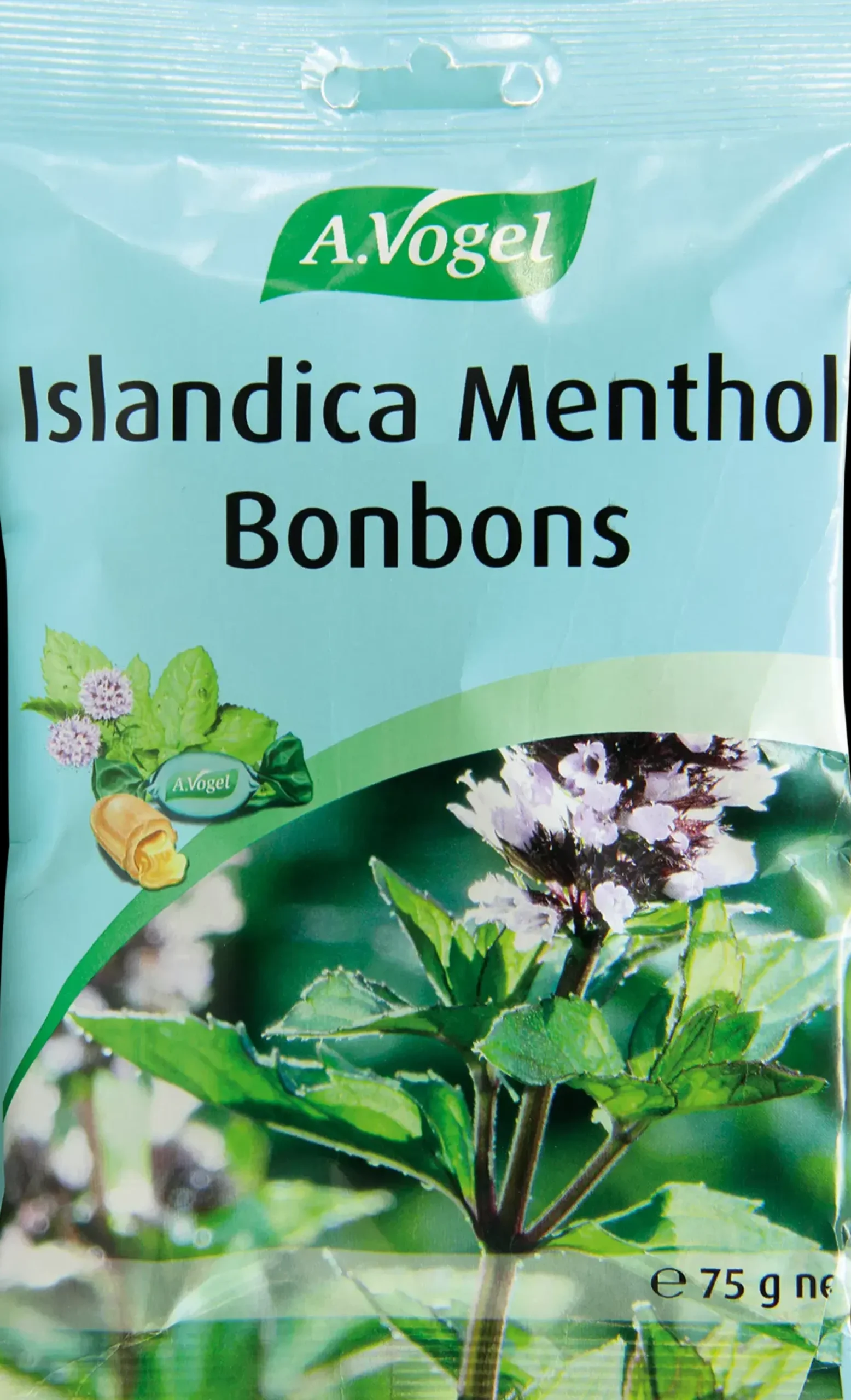 Vogel Islandica Menthol kurkkupastilli 75 g