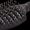 WE CARE ICON. Curved Vent Brush lapioharja