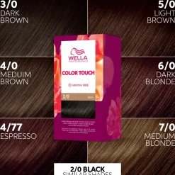 Wella Professionals Color Touch Pure Naturals Black 2/0 kotiväri 130 ml