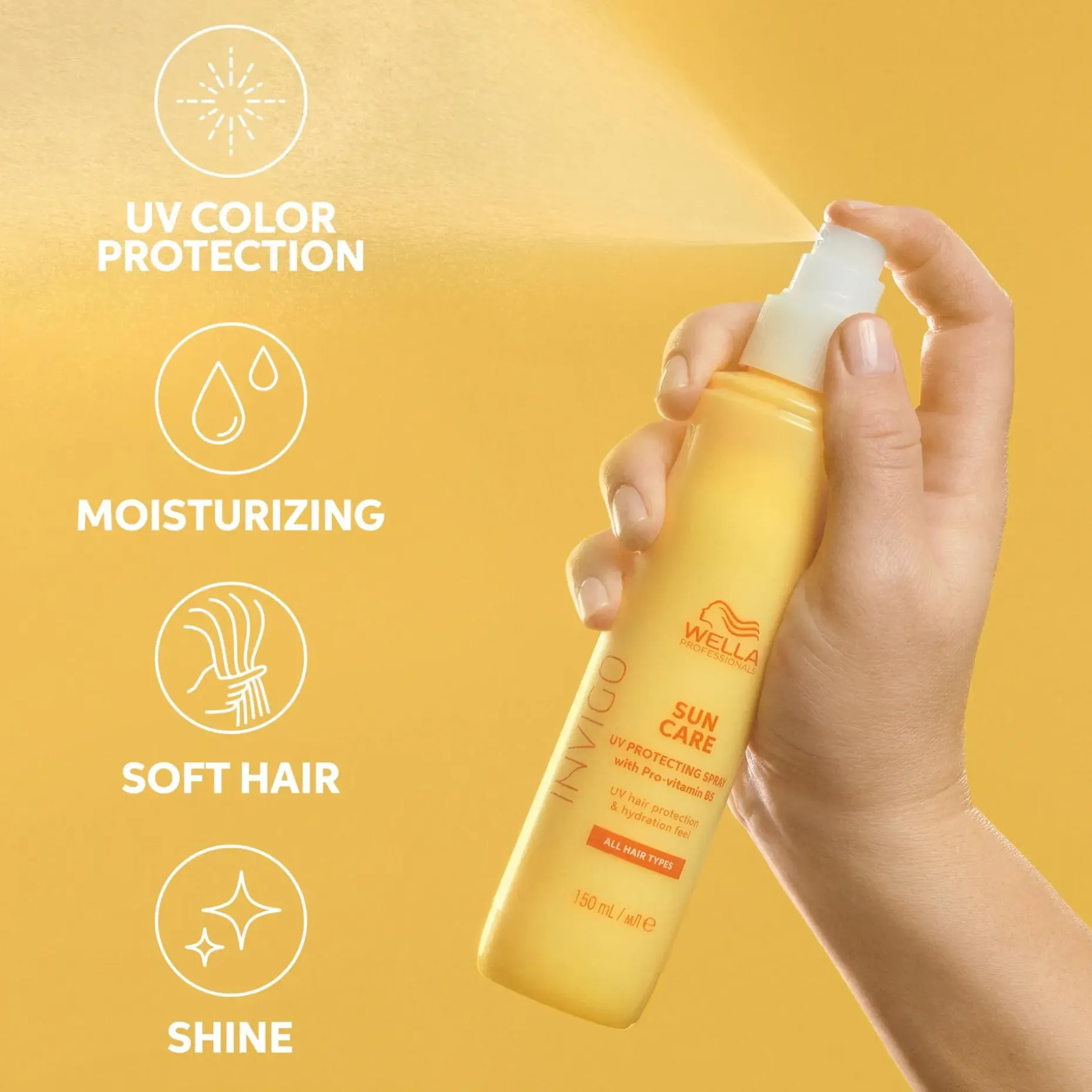 Wella Professionals Invigo Sun Care UV Protection Spray hoitosuihke 150 ml