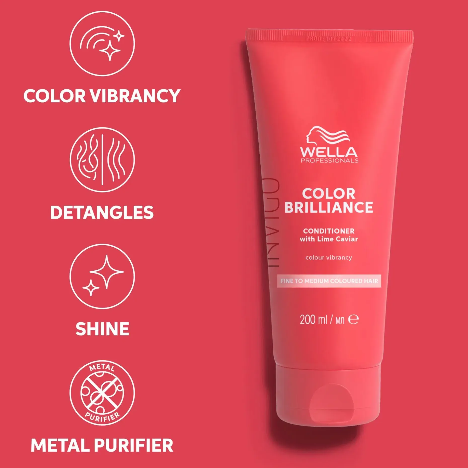 Wella Professionals Invigo Color Brilliance Fine Hair hoitoaine 200 ml