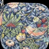 William Morris Pannulappu Strawberry thief blue 15x30cm