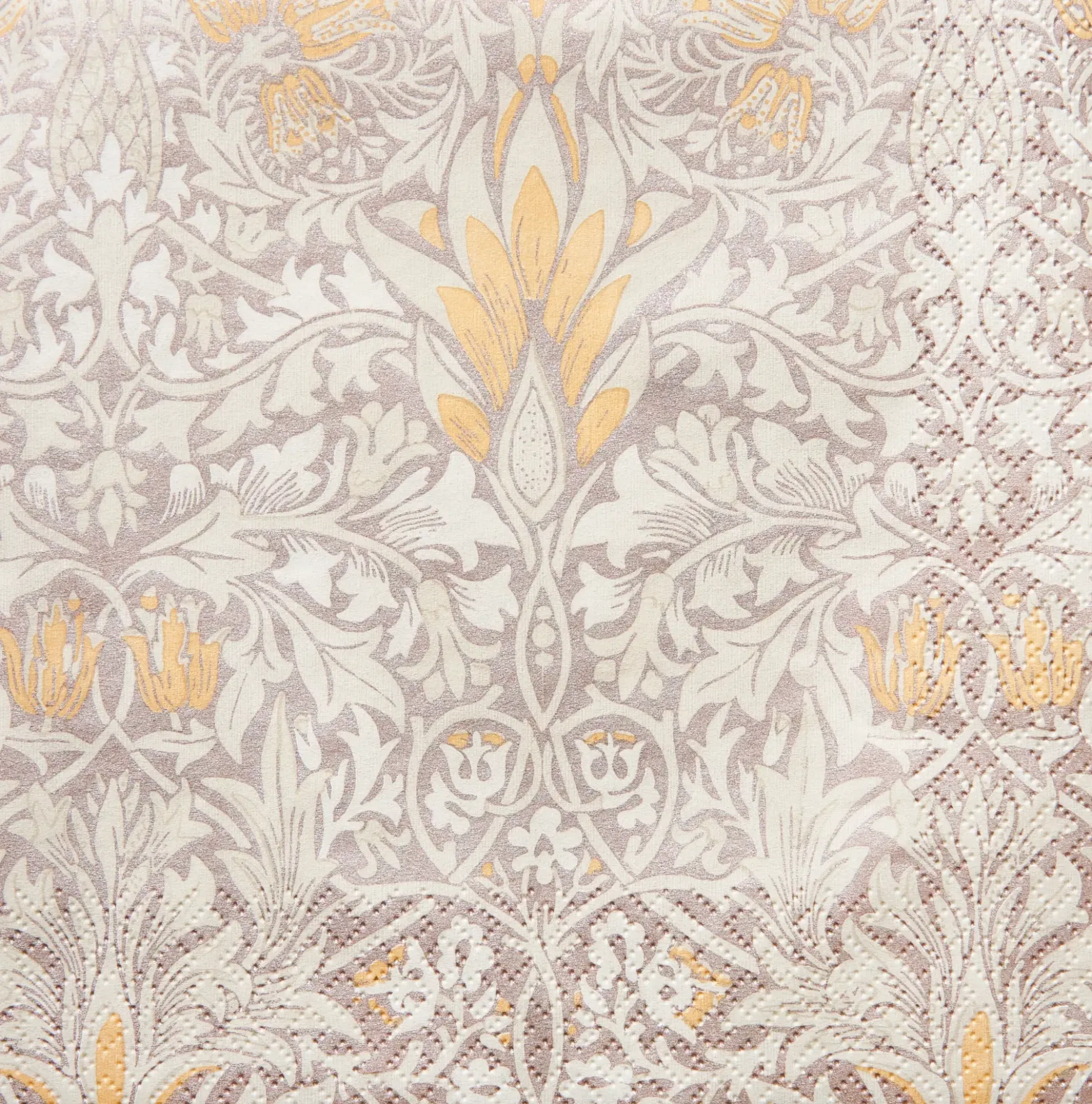 William Morris Snakeshead platina lautasliina 20kpl/33cm