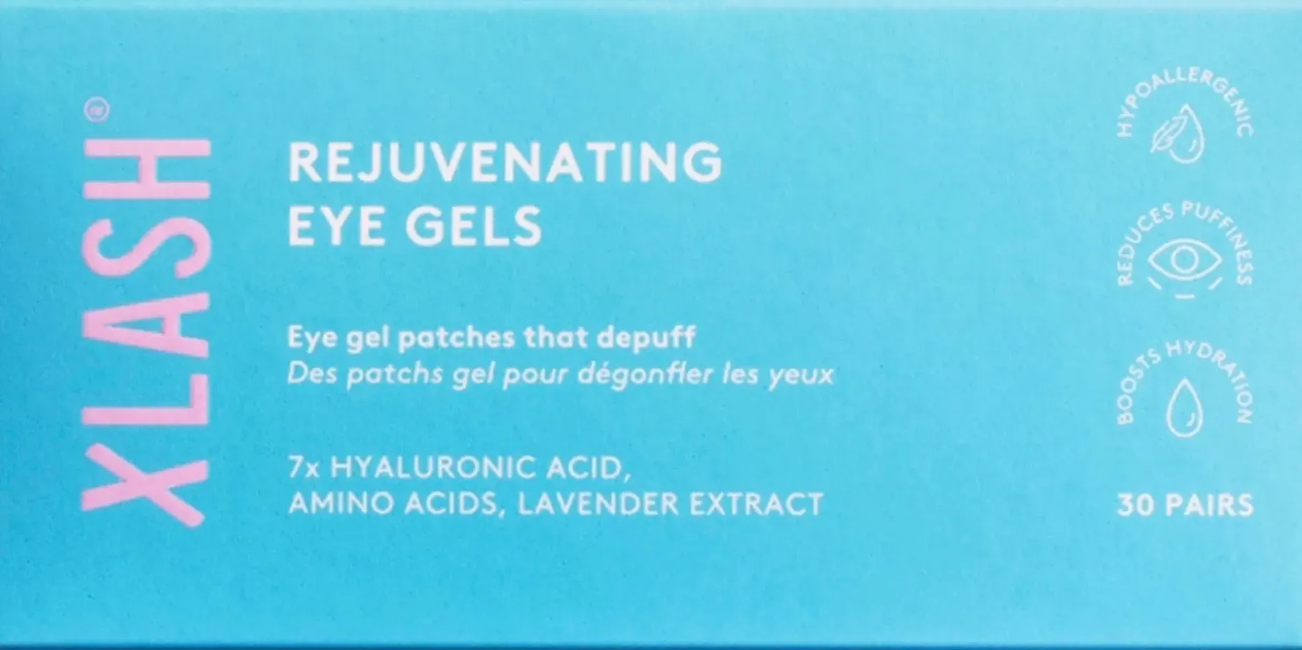 Xlash Rejuvenating Eye Gels -silmänympärysnaamiolaput 60 kpl