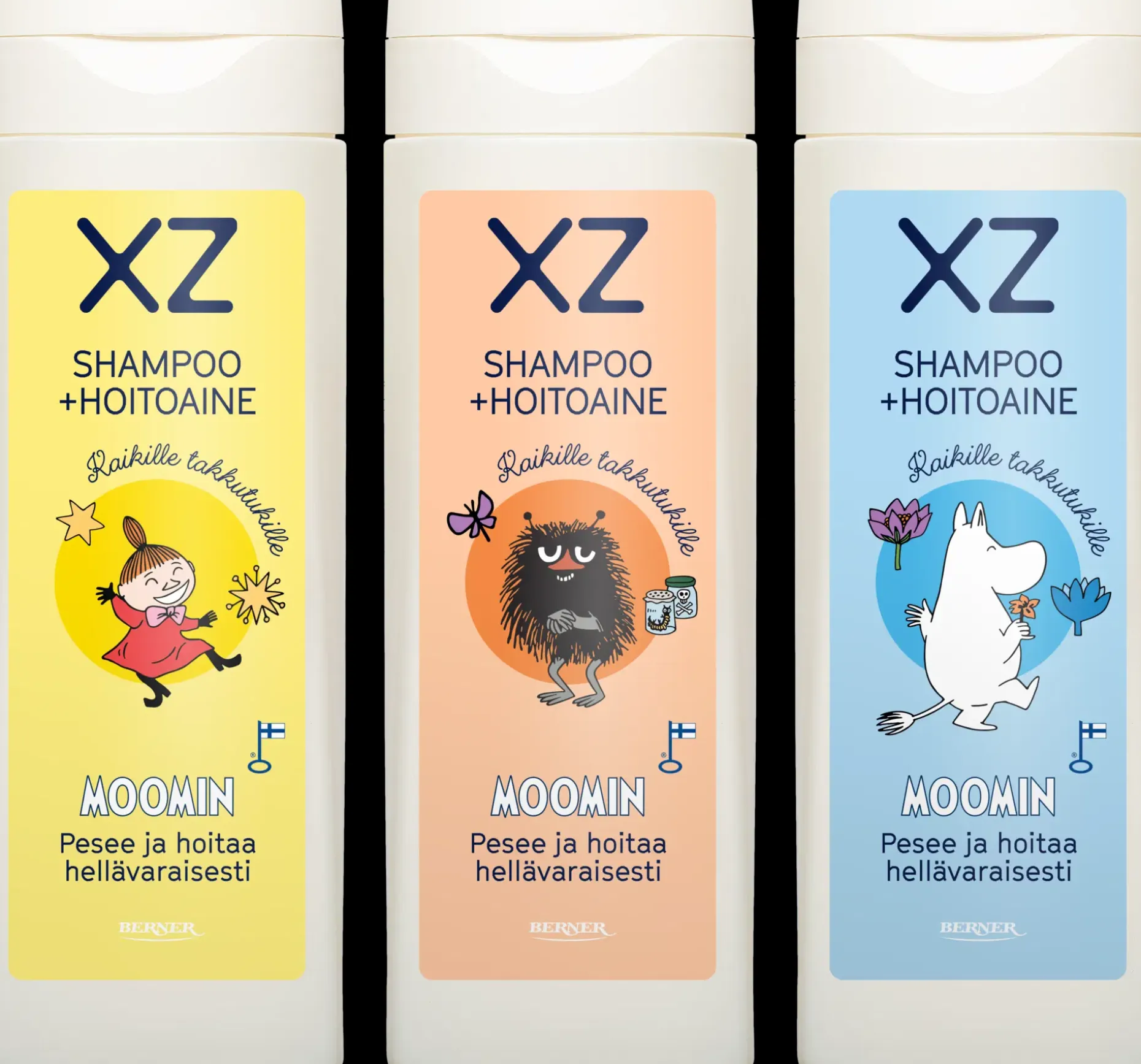 XZ 250 ml Muumi 2in1 shampoo+hoitoaine