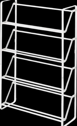 Yamazaki Frame kenkäteline 4 tasoa, valkoinen