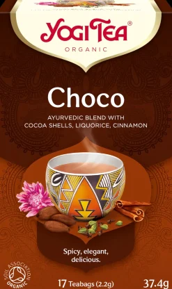 Yogi Tea Luomu Choco Maustetee Ayurvedinen 17x2,2g