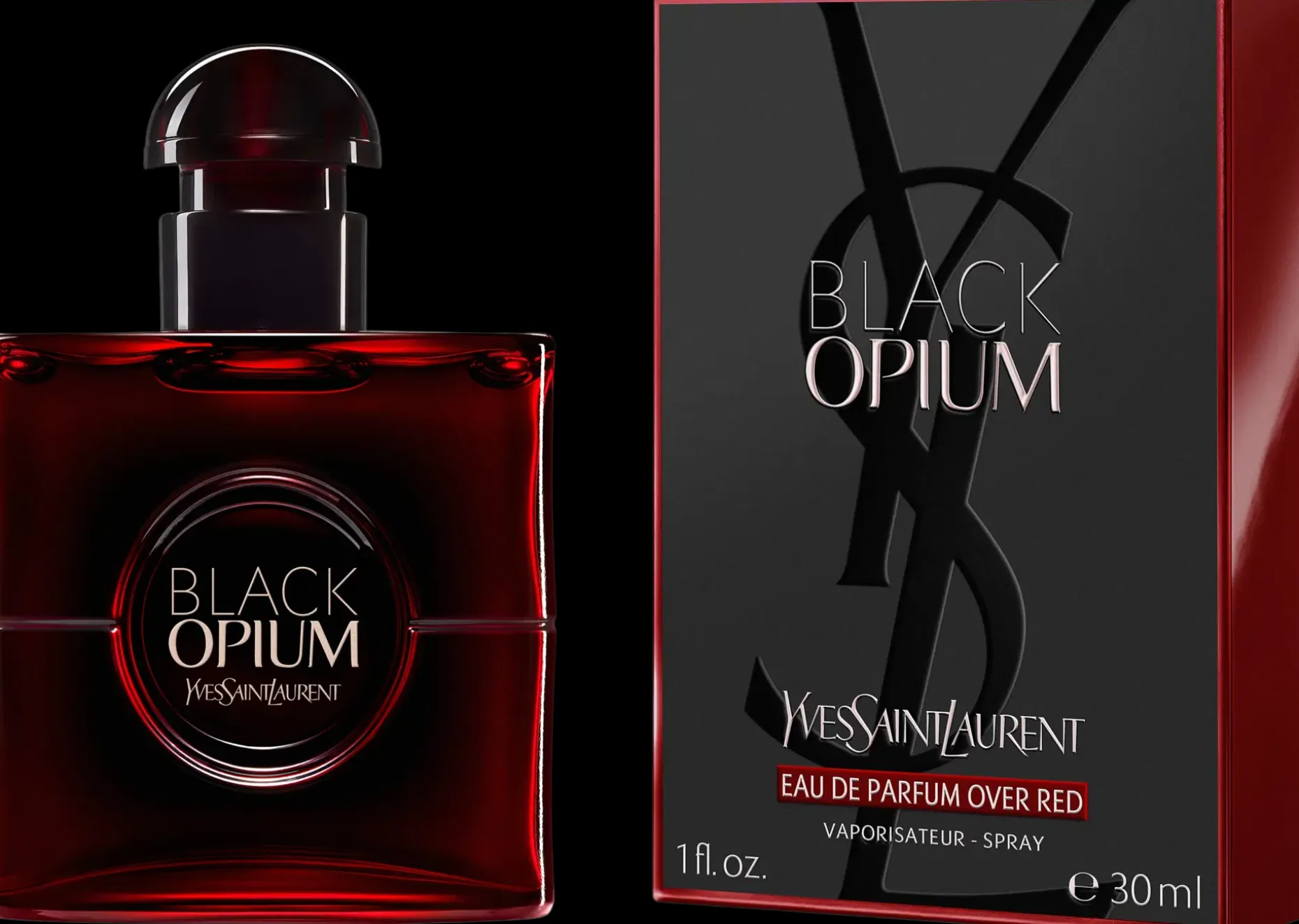 Yves Saint Laurent Black Opium Over Red EdP tuoksu 30 ml