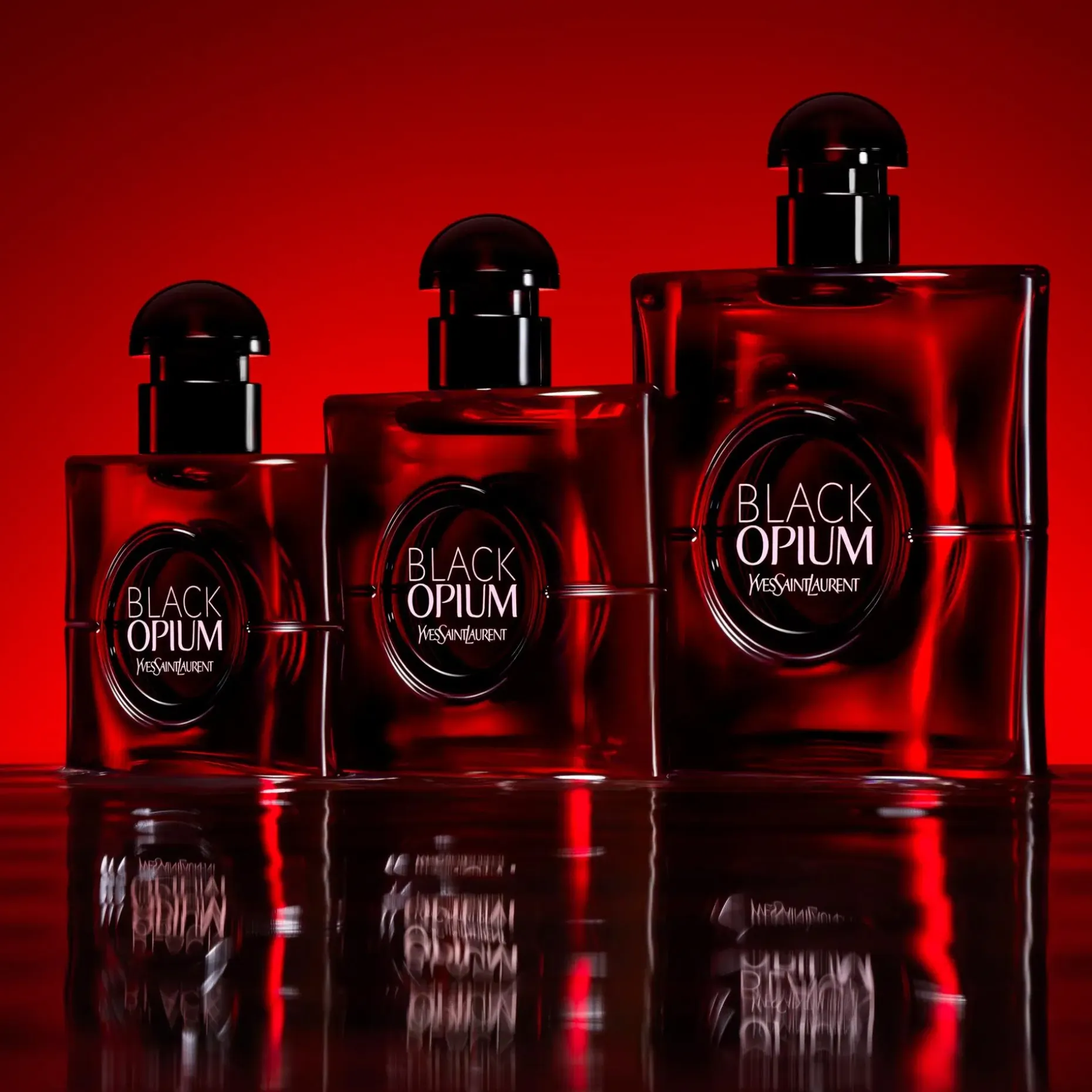 Yves Saint Laurent Black Opium Over Red EdP tuoksu 30 ml