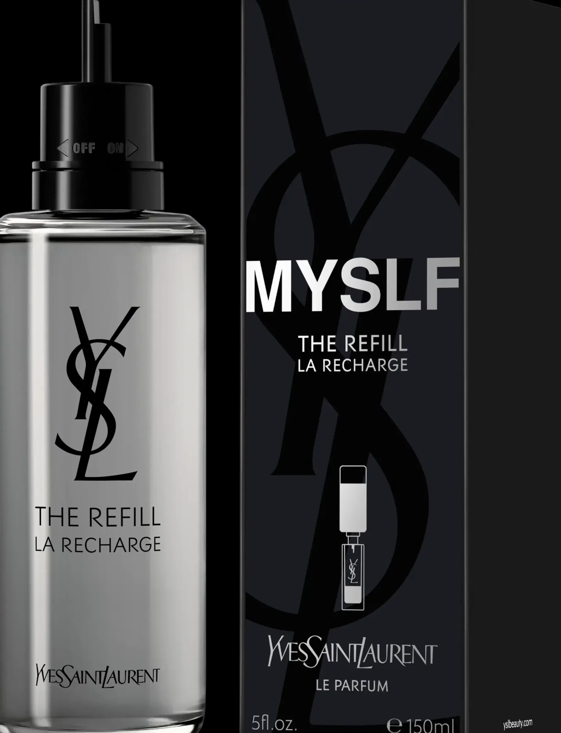 Yves Saint Laurent MYSLF Le Parfum Refill 150ml tuoksu