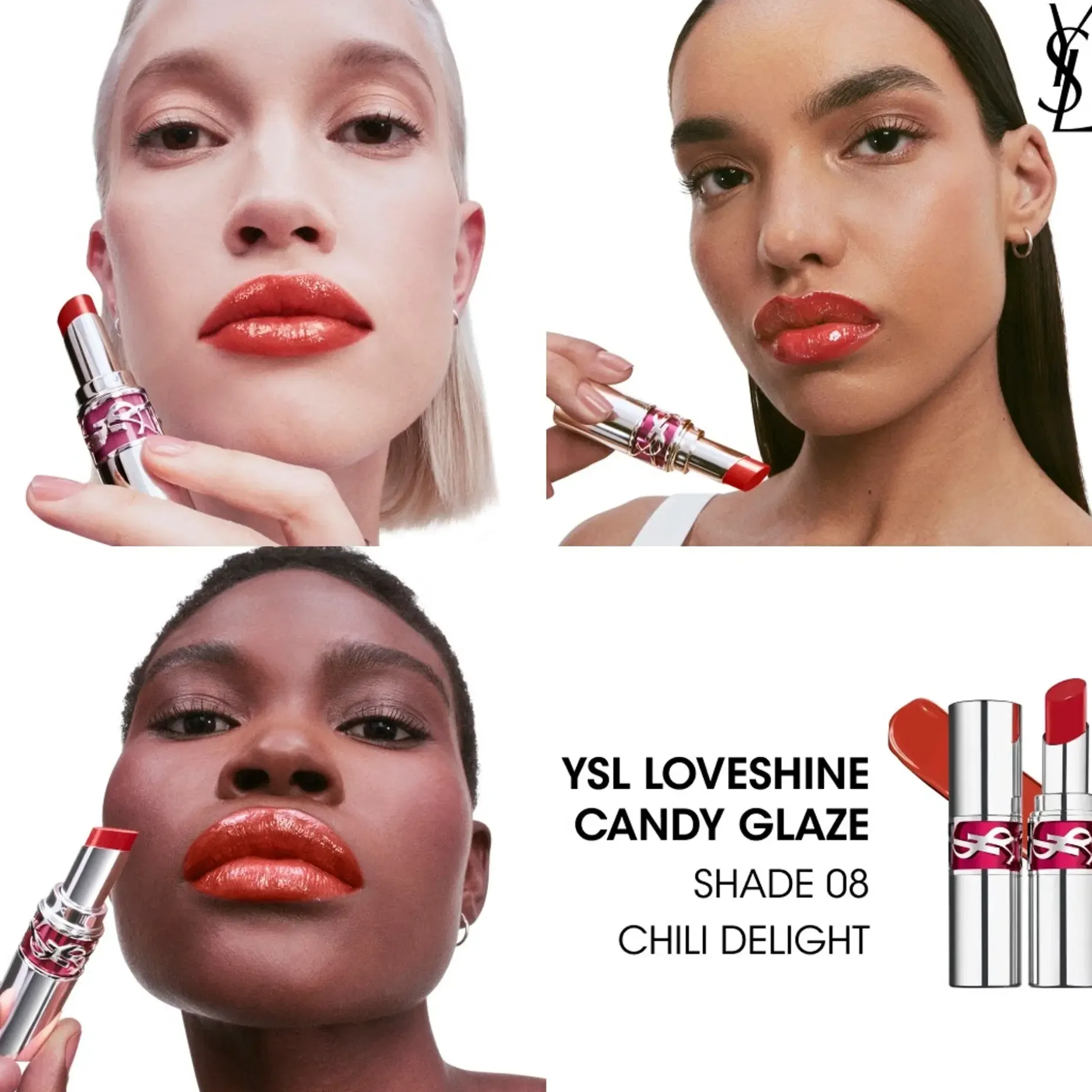 Yves Saint Laurent YSL Loveshine Candy Glaze Lip Gloss Stick huulikiilto 3,2 g